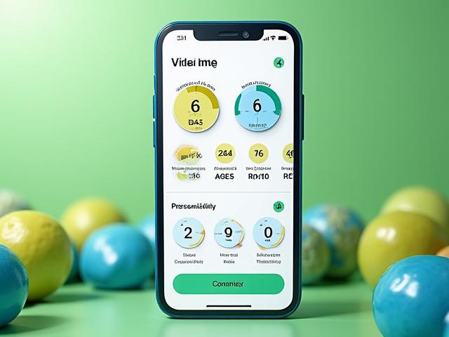 Interface utilisateur de l'application de fitness 'Vitality'.